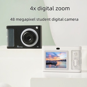 La más nueva cámara digital CCD 50MP HD Cámara para estudiantes con lente dual trasera delantera Estilo Retro Vintage - Product Image 5