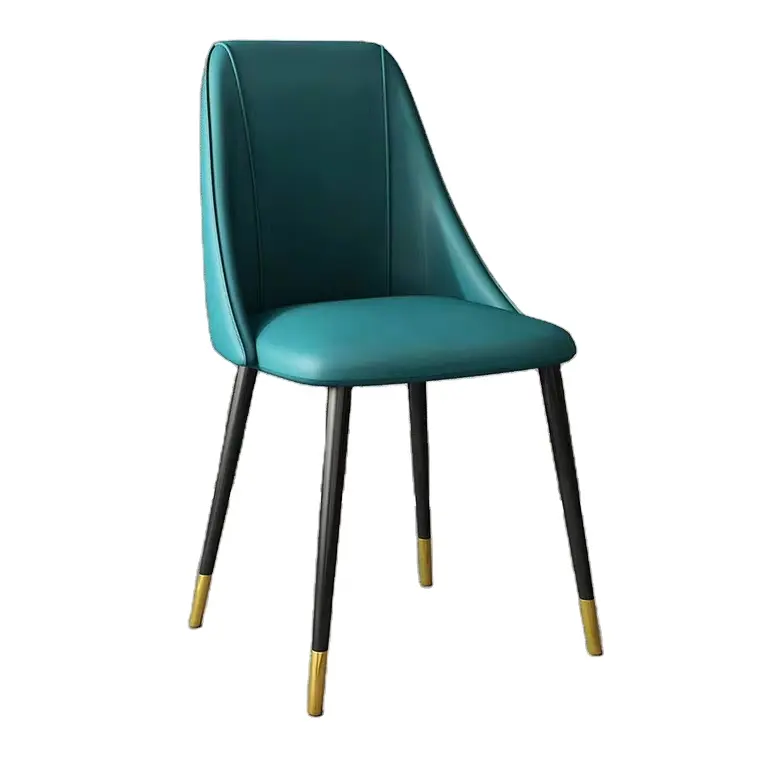 modern contemporary furniture new synthetical leather chair dining room chairs italian modern dining chairs blue sedie da pranzo