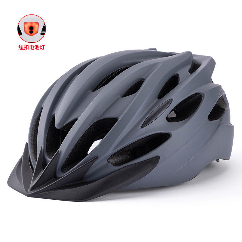 Luz de celda de botón gris+