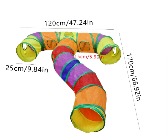 Parapluie arc-en-ciel B18326