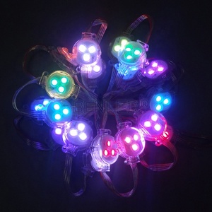 Hot Ws2811 Led Pixel Rgb Digitale Impermeabile Rgbw W Ww 12 V Dc Luce di Punto 30 MILLIMETRI Pixel Led