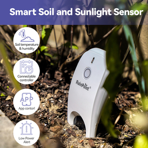 RAINPOINT Smart Plant <strong>Sensors</strong> <strong>Soil</strong> <strong>Moisture</strong> and Sunlight <strong>Sensor</strong> WIFI <strong>Soil</strong> Hygrometer <strong>Soil</strong> <strong>Moisture</strong> <strong>Sensor</strong> Meter - Product Image 6