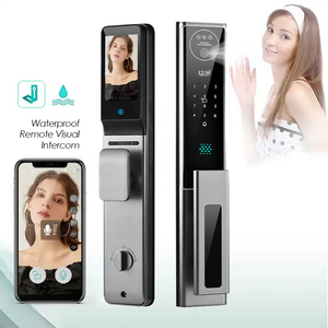 Cerradura de puerta inteligente con teclado electrónico NFC 3D Reconocimiento facial Código digital y clave Huella digital y WiFi - Product Image 1