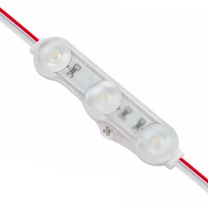 ไฟ LED 3โมดูลไฟ LED 12V24V DC 1.5W 20ชิ้นต่อสตริงสำหรับโฆษณา Lightbox ไฟ LED โมดูล LED