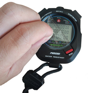 Ruder-Stoppuhr-Funktion Sports Stopawtch 100 Memory Countdown-Timer 3 Zeilen 0,01 s Präzisions-Timer-Werkzeuge - Product Image 4