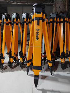 High Quality Single Lock Double Lock Three Legs Tripod <strong>Total</strong> Station Surveying Instrument <strong>Stand</strong> for <strong>Total</strong> Station - Product Image 6