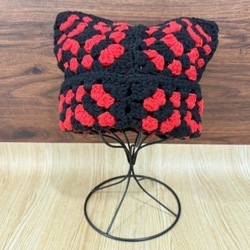 Patchwork cat ear hat no. 4