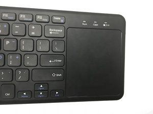 El más nuevo teclado táctil delgado para computadora 2,4G Mini teclado inalámbrico recargable con panel táctil 78 teclas para Ipad pro 12,9 pulgadas - Product Image 2