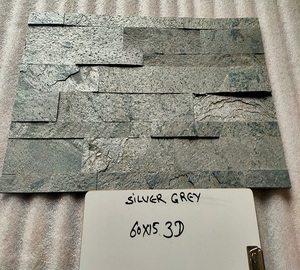 高級モダンシルバーグレー60X30X3 CMS研ぎ澄まされたブルノーズ珪岩大理石カウンタートップキッチン用