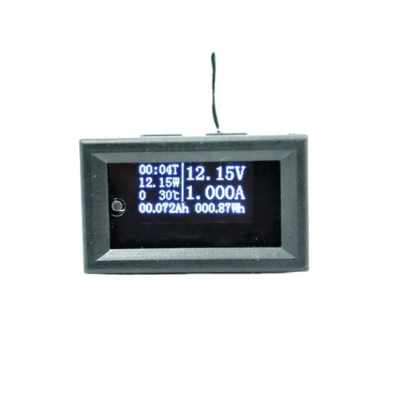 Medidor de corriente de voltaje CC de precisión LCD pantalla dual digital para reparación de teléfonos móviles