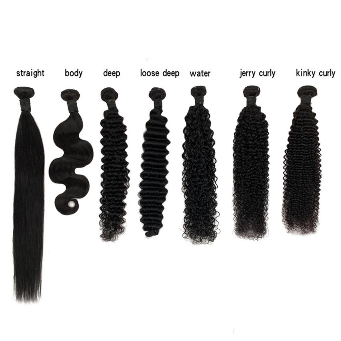 Paquetes de cabello humano crudo
