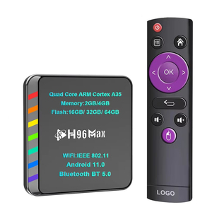 Toptan Set Top Box H96max dört çekirdekli Android 11 Dongle Dongle W2 çift WiFi akıllı akış cihazı 4K TV kutusu Android TV kutusu - Product Image 1