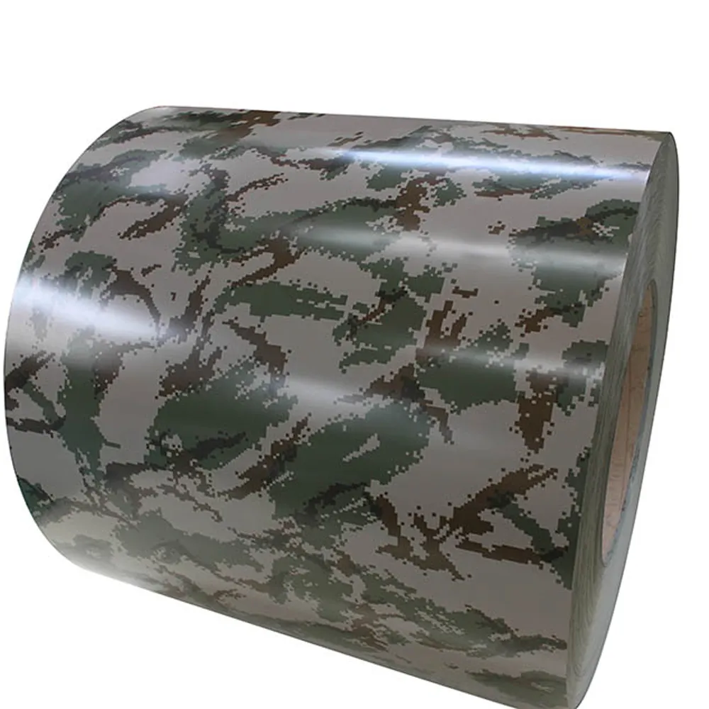 لفافة معدنية من Al-Mn مواد سقف مزخرفة 3003 لفائف ألومنيوم مطلية ملونة