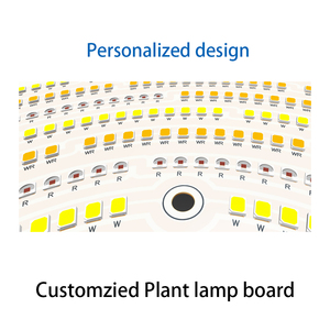 UFO PCB BOARD LED PCB Board แบบกำหนดเอง PCB UFO แผงไฟโรงงานออกแบบได้ฟรีการปรับแต่งสเปกตรัมของพืช - Product Image 4