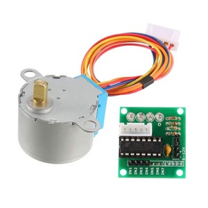 Smart Electronics 28BYJ-48 5V motore passo-passo con ingranaggio cc a 4 fasi + scheda Driver ULN2003 per Kit fai da te arduino