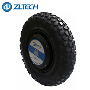 ZLTECH低速高扭矩15英寸24V 48V 800W 15N.m 1024编码器无刷AGV直流轮毂伺服电机用于检查机器人 - Product Image 5