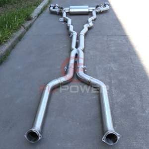 For BMW G90 M5 4.4L Performance Exhaust System Stainless Steel Catback with <strong>Valved</strong> <strong>Tips</strong> - Product Image 1