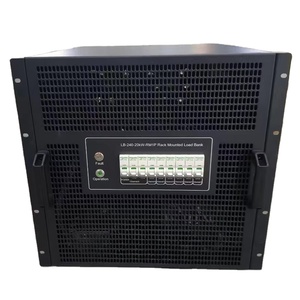 Veri merkezi ısı yükü simülasyonu için hassas test AC kukla raf monte 20KW yük bankası - Product Image 1