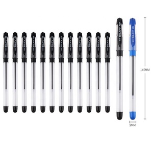 Özel Logo baskılı basit ucuz plastik kalemler tükenmez İpucu boyutu 0.5mm İpucu boyutu 0.7mm - Product Image 1