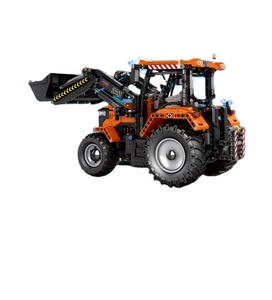 New Arrival Reobrix 22024 RC and APP Loading Tractor Building Block Brick DIY <strong>Toys</strong> for Kids - Product Image 1