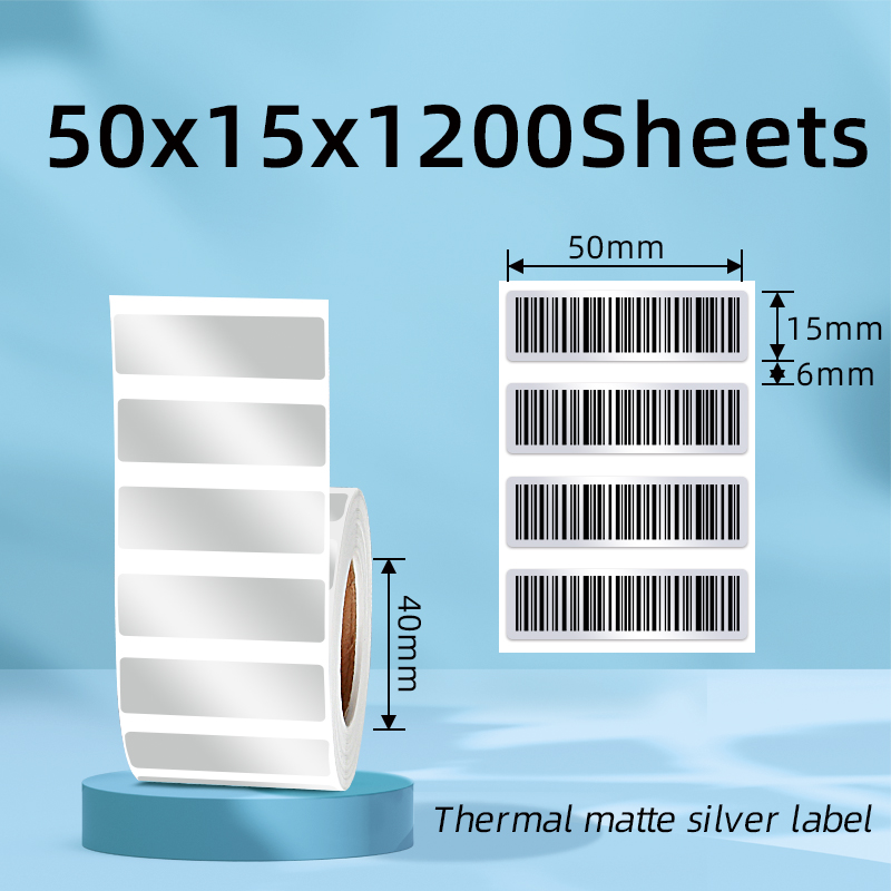 50X15mm (1200 hojas/rollo)