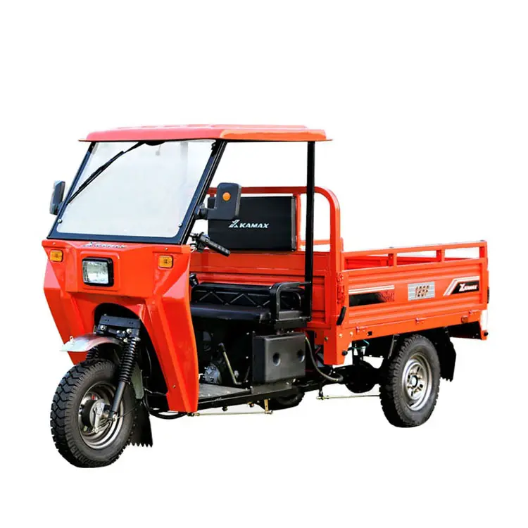 KAMAX-triciclo motorizado para adulto, Motor de tres ruedas a gasolina, 1000w, 200cc