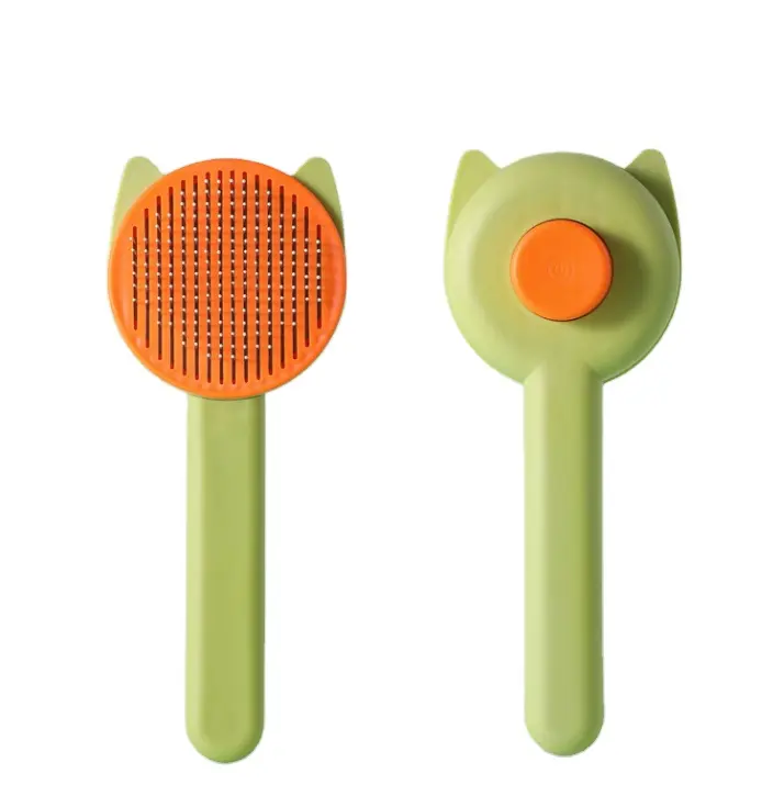 Best Selling Long Hair Pet Cleaning Hair Removal Comb cat dog Brushes Of Safe Stainless Steel