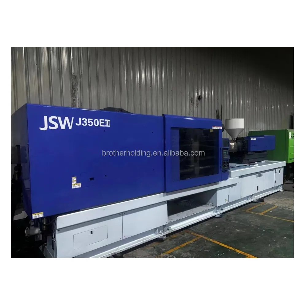 Sử dụng Nhật Bản máy ép phun 350 tấn gốc jsws Máy ép nhựa để bán