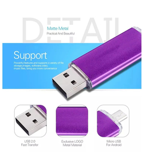 แฟลชไดรฟ์แบบ2 In 1,แฟลชไดรฟ์ USB OTG ขนาดเล็ก USB 2.0 Pendrive 4G 8G 16GB 32G 64GB สมาร์ทโฟนแอนดรอยด์ Micro OTG แฟลชไดรฟ์ - Product Image 5