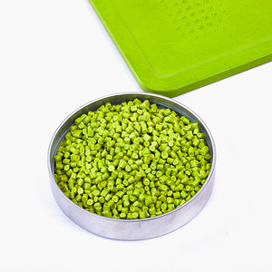 เม็ดสีพลาสติกสีเขียวอ่อนมาสเตอร์แบทช์สำหรับเป่าฟิล์มการปรับแต่งและบริการตัวอย่างฟรี - Product Image 5
