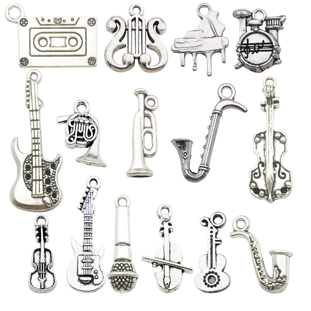 Série mixte de 15 instruments de musique - 23,7g - SN07