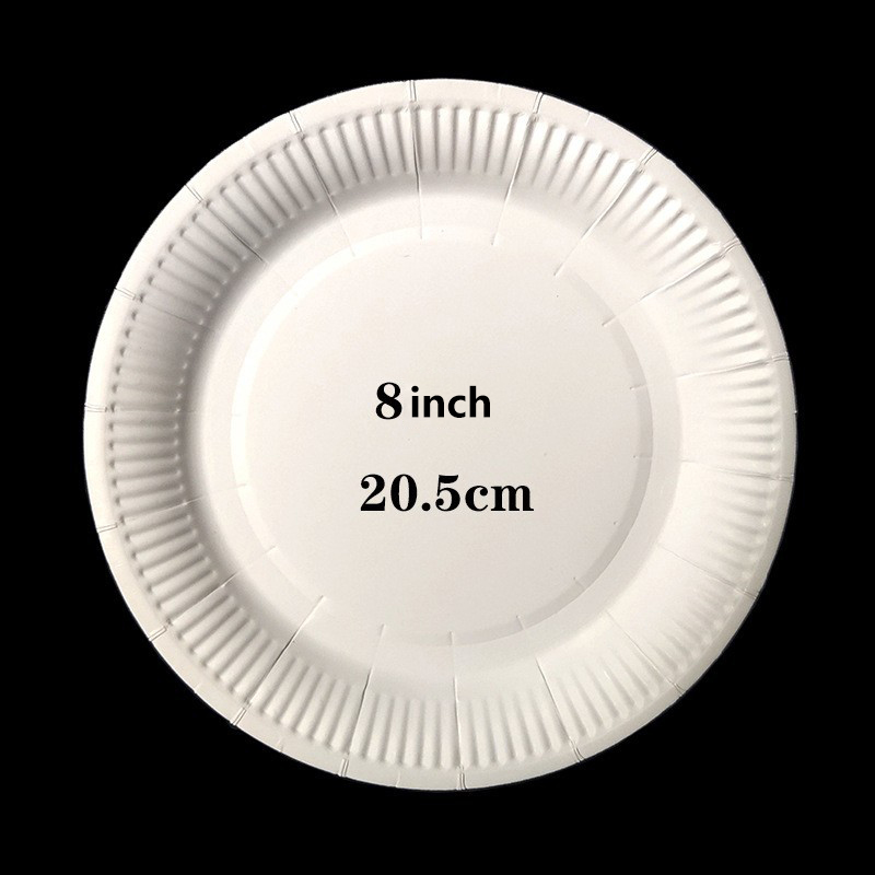 Plaque blanche 8 pouces