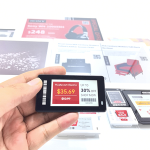 גולת כותרת nfc סין הספק הוביל שחור פגז לבן מדף דיו תווית מחיר מדף אלקטרונית תווית מחיר דיגיטלי תגים מחיר דיגיטלי