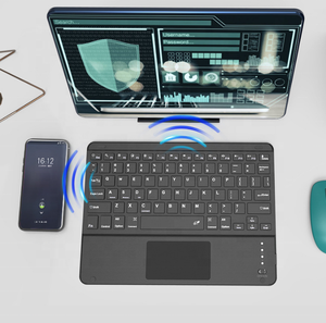 Universal 7/10 Inch Wireless Touchpad <strong>Keyboard</strong> with Multimedia <strong>Keys</strong> Small <strong>Computer</strong> <strong>Keyboard</strong> Touchpad Mini Portable PC Keypad - Product Image 3