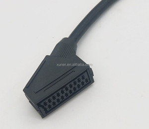 Pre-made RGB <strong>SCART</strong> Female Cable, BNC and <strong>RCA</strong> Converter <strong>Adapter</strong> Audio Video Gaming Cable - Product Image 3