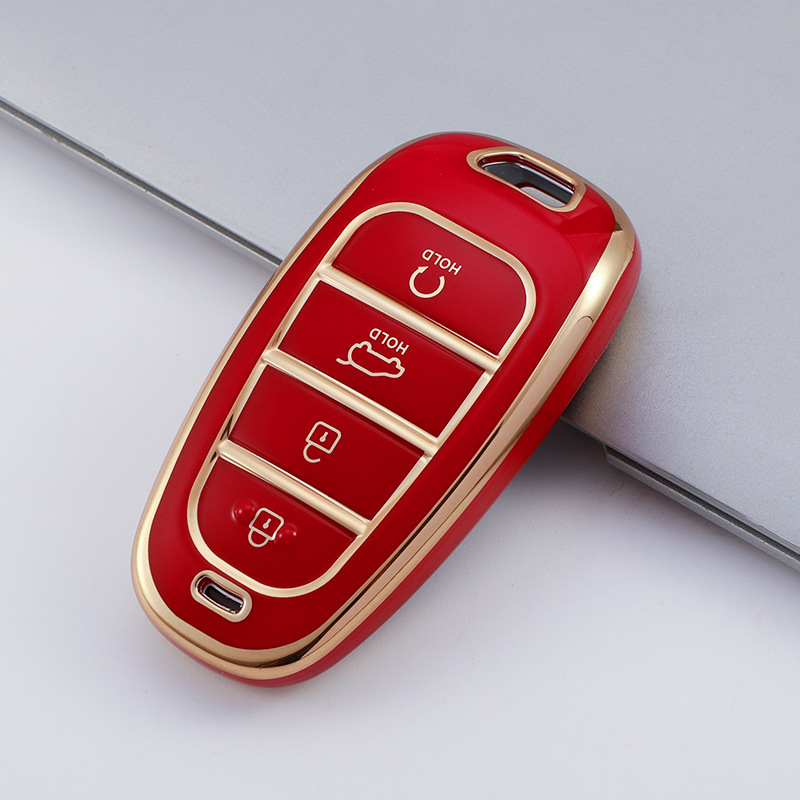 Modelo B rojo de 4 botones