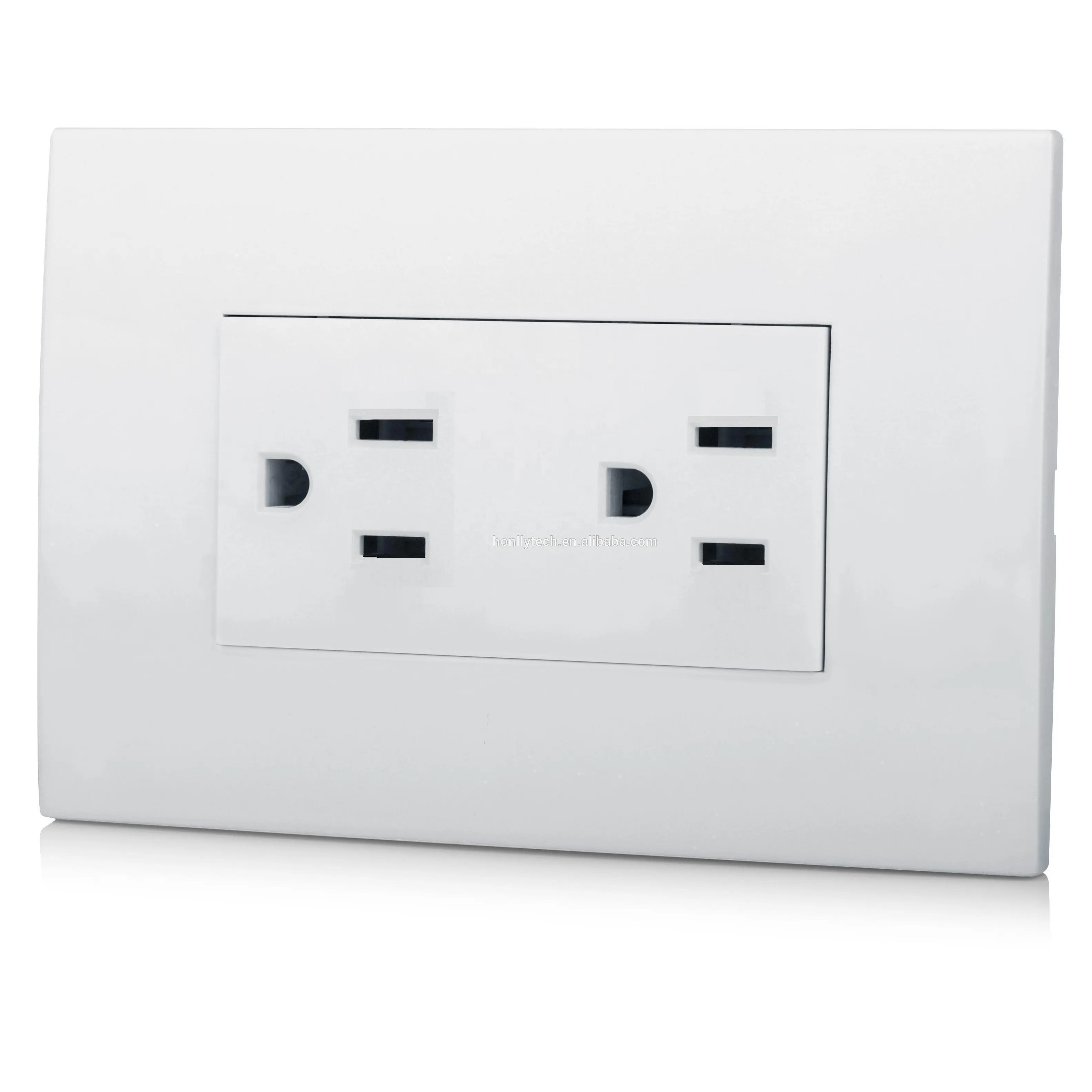 industrial plug socket manufacturers outlet american schuko wall sockets south American standard duplex tomacorriente