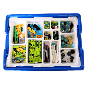 Bebricks Building STEM Series 45300 Kits de bloques de construcción de vapor Bloques de programación Ladrillos de juguete educativos para niños Estudio