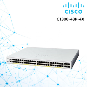 C1300-48P-4X <span class=keywords><strong>Cisco</strong></span> chất xúc tác 1300 loạt 48x10/100/1000 ethernet PoE + Cổng 4x10G SFP Quản Lý chuyển đổi - Product Image 1