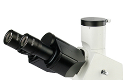 Microscopio metalográfico trinocular con software y ordenador, dispositivo electrónico de medición de velocidad, de 2 pulgadas