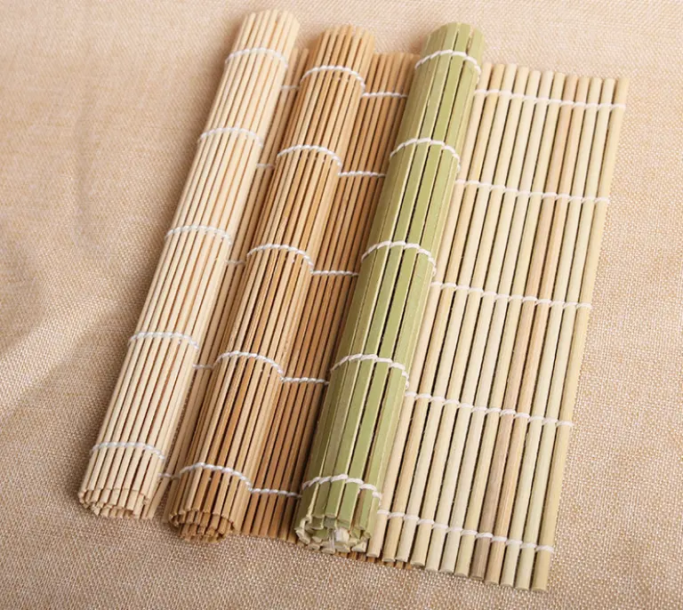 Zeewier Rijst Bedekt Sushi Rollen Sushi Gereedschap Sushi Bamboo Rolling Mats