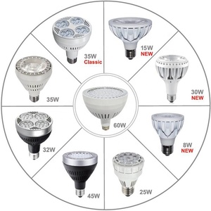Focos Spot Light 15/25/45/60 Degree Par30 <strong>Led</strong> 6500k Short Long Neck <strong>Led</strong> Dimmable E27 Par <strong>30</strong> Par 38 Light Bulbs - Product Image 6