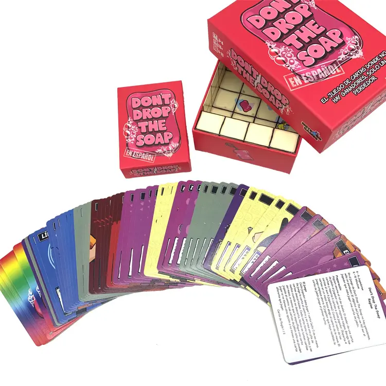 Stampa di schede Flash gioco di carte personalizzato stampa di carte da gioco richieste personalizzate carta 63x88mm o OEM personalizzato Norma