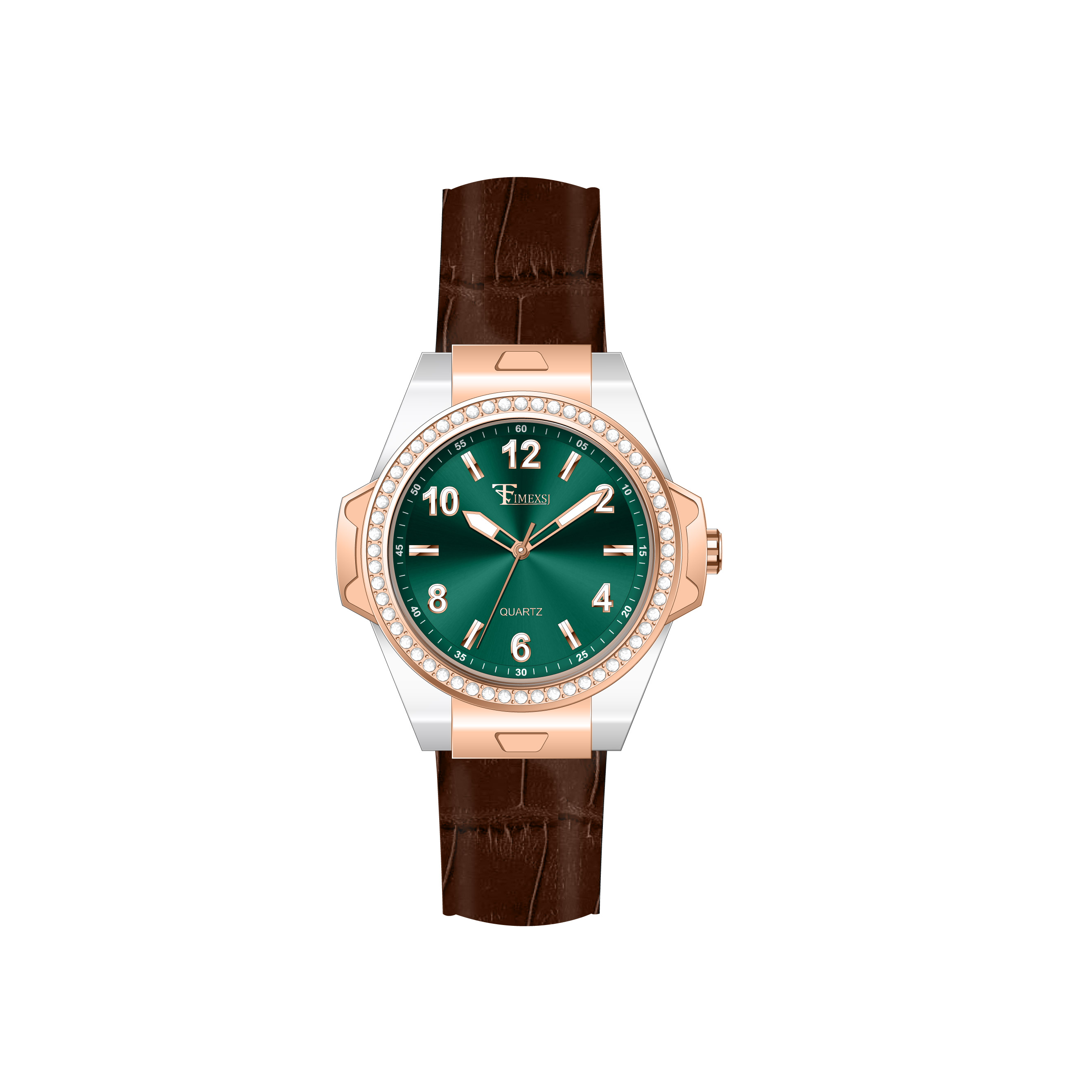 Two Tone+Rose Gold