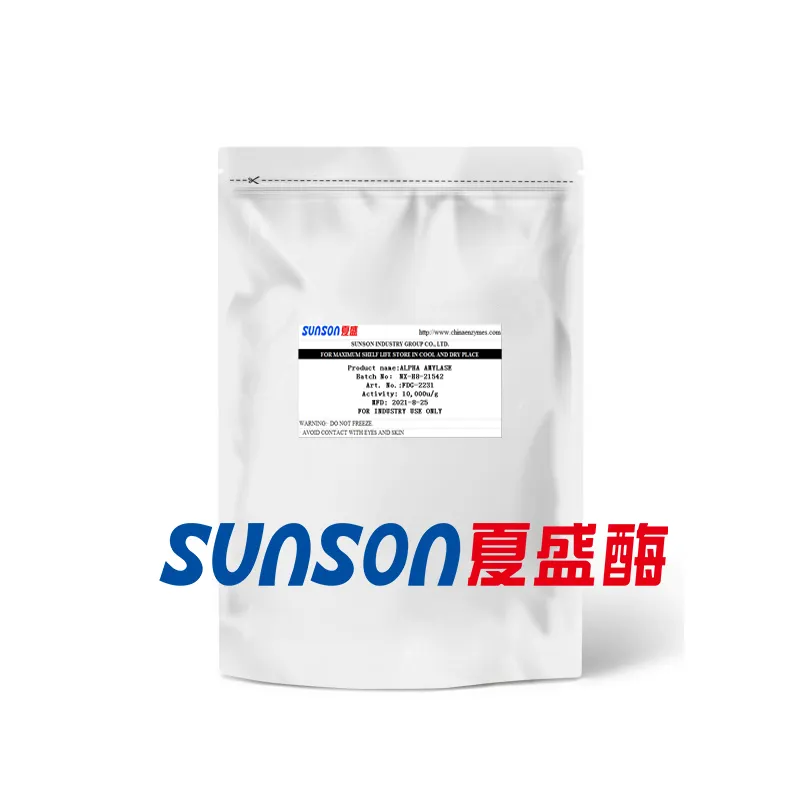 26 Years Sunsonzyme Best Quality Food Additive Lactase Enzyme Powder For Lactose-free Milk Yogurt Food Digestion Pill Gummy