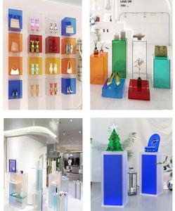 Moda New Design Moderno organizadores display racks acrílico display stands