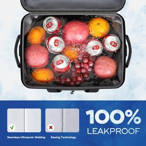Büyük yumuşak taraflı içecek plaj için soğutucu kutu yalıtımlı soğutucu çantalar seyahat edebilir - Product Image 6