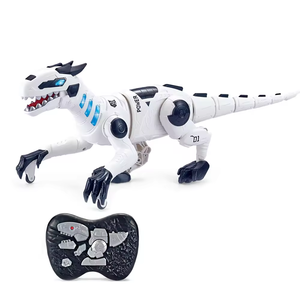 2.4G Unisex Remote Control <strong>Toy</strong> Electric Walking Mechanical Plastic Dinosaur Robot with Light <strong>Roaring</strong> Rc Dinosaurio <strong>Toys</strong> - Product Image 1