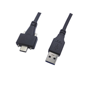 สาย USB เป็น USB Type C พร้อมล็อคจากโรงงานจีน - Product Image 1