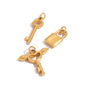 Timeless Hammered Textureレイヤードルック18K金メッキハートペンダント感傷的ギフト - Product Image 6